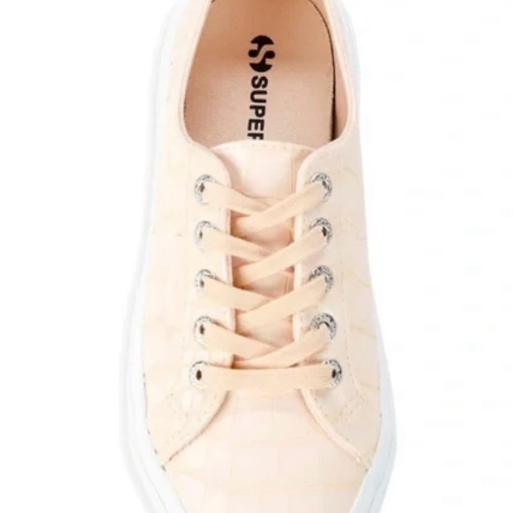 Superga light pink Sneakers Minimalist Design Canvas